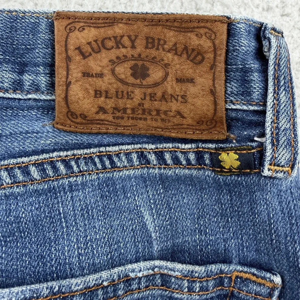 Lucky Brand 363 Jeans Mens 33x30 Blue Stretch Denim Pants Vintage Straight